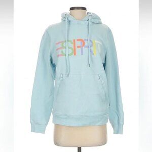 Rare Vintage Inspired Esprit Open Ceremony Baby Blue Pullover Hoodie in XS